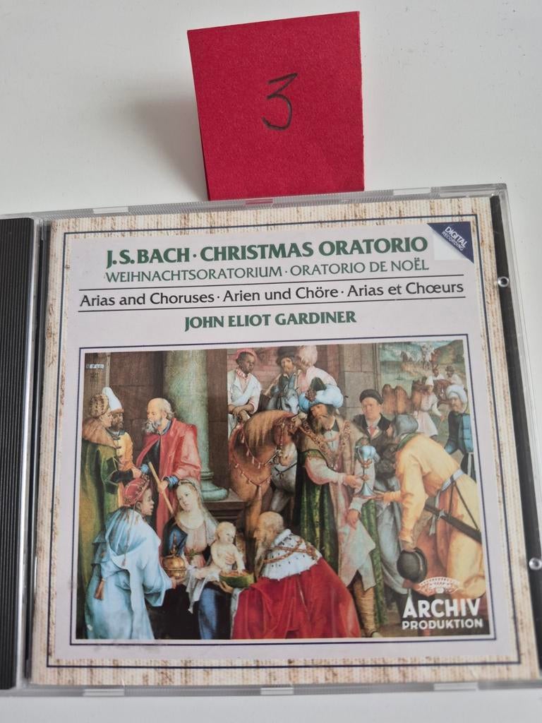 J.S. Bach - Christmas Oratorio - John Eliot Gardiner CD, Cd's en Dvd's, Ophalen of Verzenden, Barok, Gebruikt, Vocaal