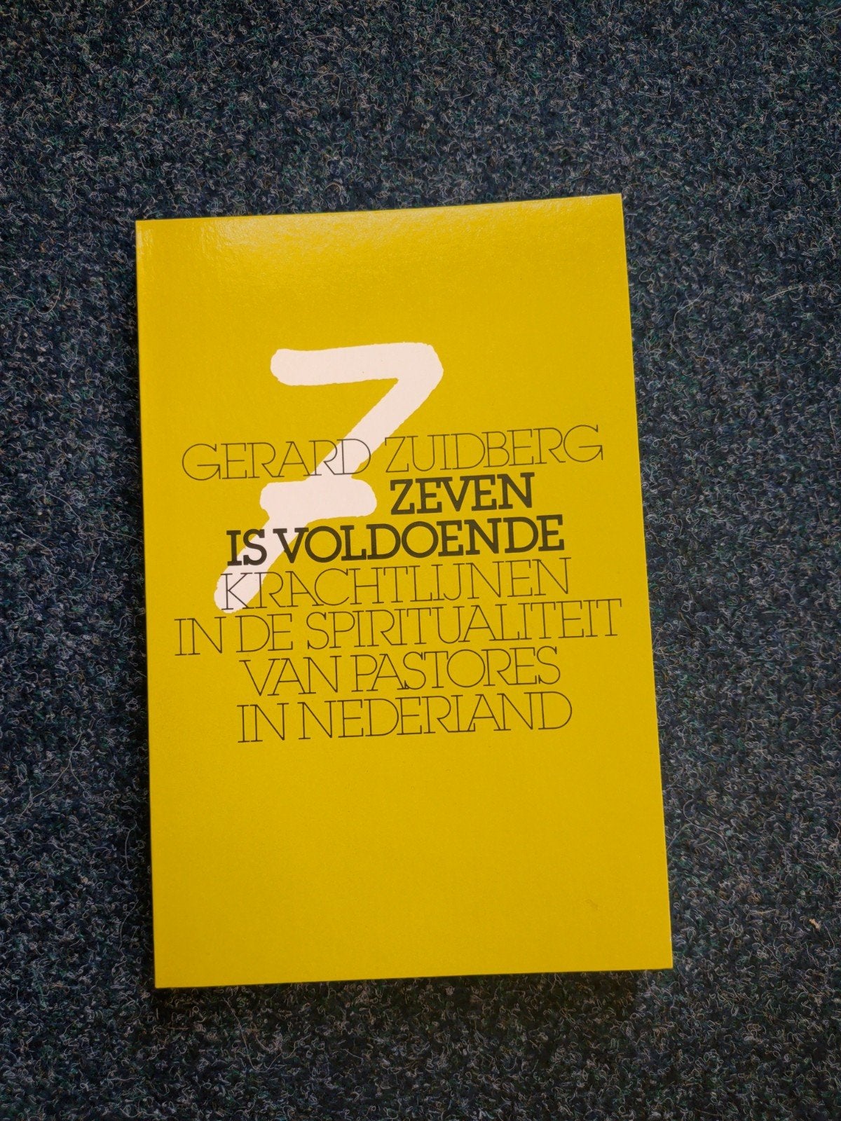 Zeven is Voldoende - Gerard Zuidberg (Zo goed als nieuw), Ophalen of Verzenden, Zo goed als nieuw, Gerard Zuidberg, Christendom | Katholiek