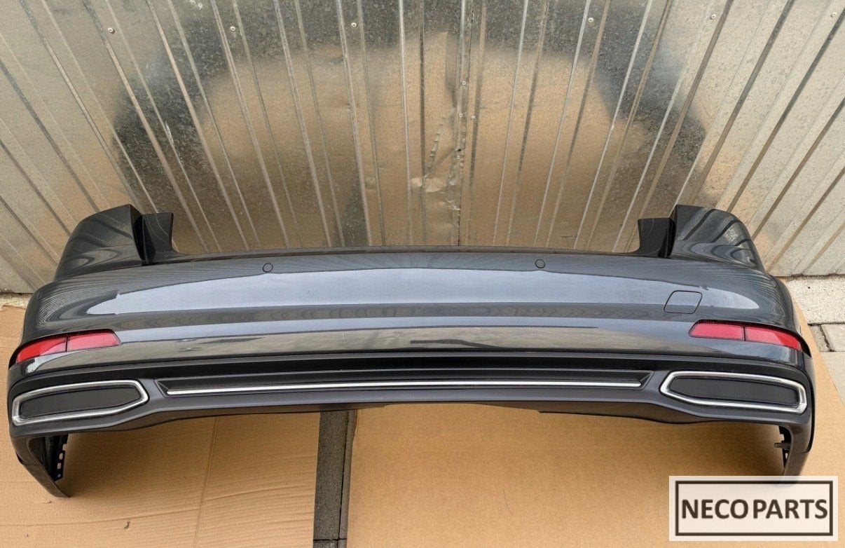 AUDI A6 C8 4K5 SEDAN 6XPDC ACHTERBUMPER LX7L ALLES LEVERBAAR, Gebruikt, -, Achter, -