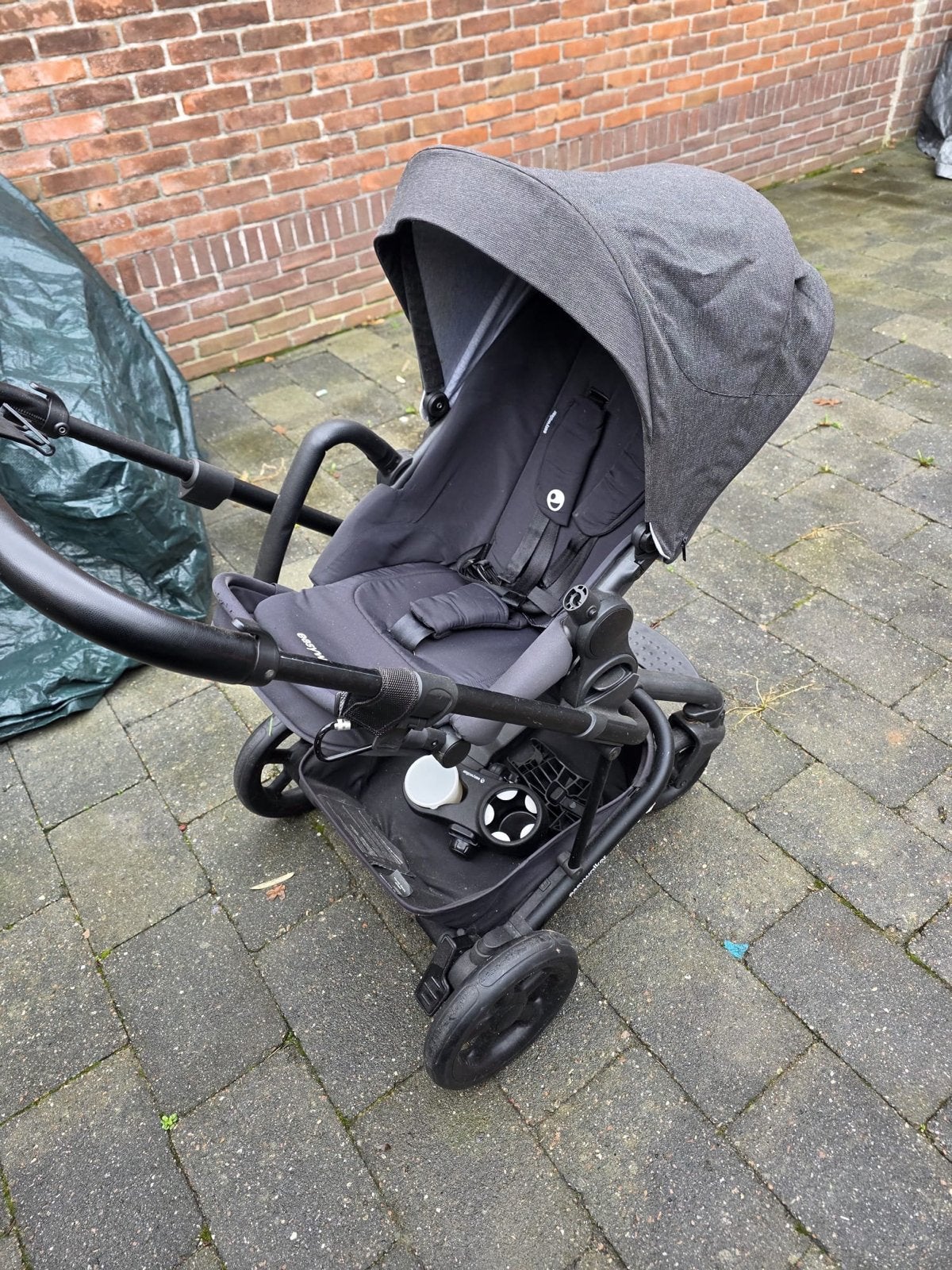 Easywalker Harvey 2 combiwagen met Maxi-Cosi Rock, Gebruikt, Verstelbare duwstang, Combiwagen, Ophalen