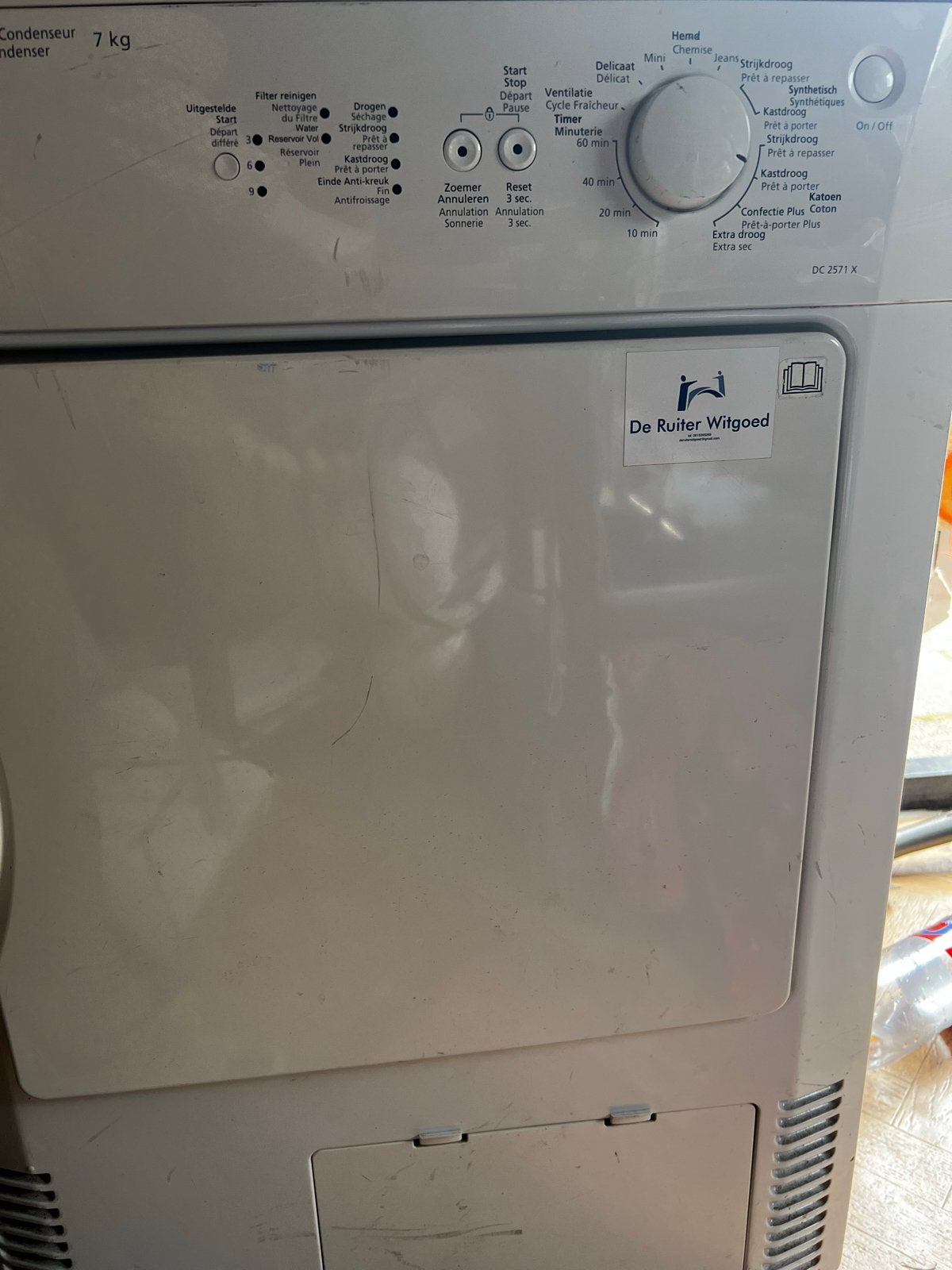 Beko Droger 7 kg te koop, Ophalen, 6 tot 8 kg, Gebruikt, Voorlader