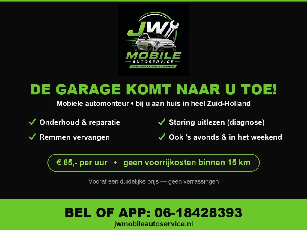 JW Mobile Autoservice – de garage komt naar u toe!, 24-uursservice, Overige werkzaamheden