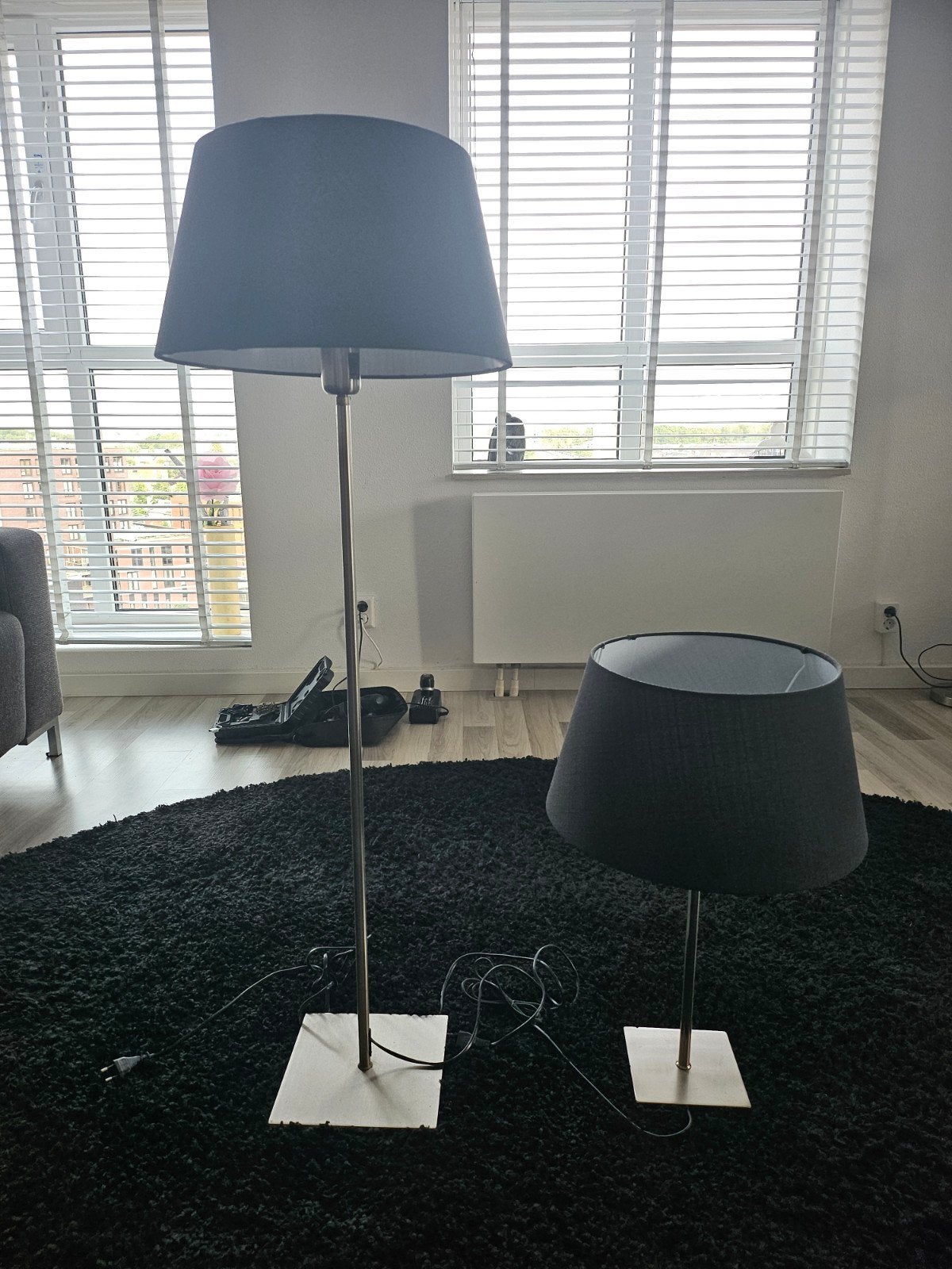 2 lampen, Ophalen of Verzenden, 75 cm of meer