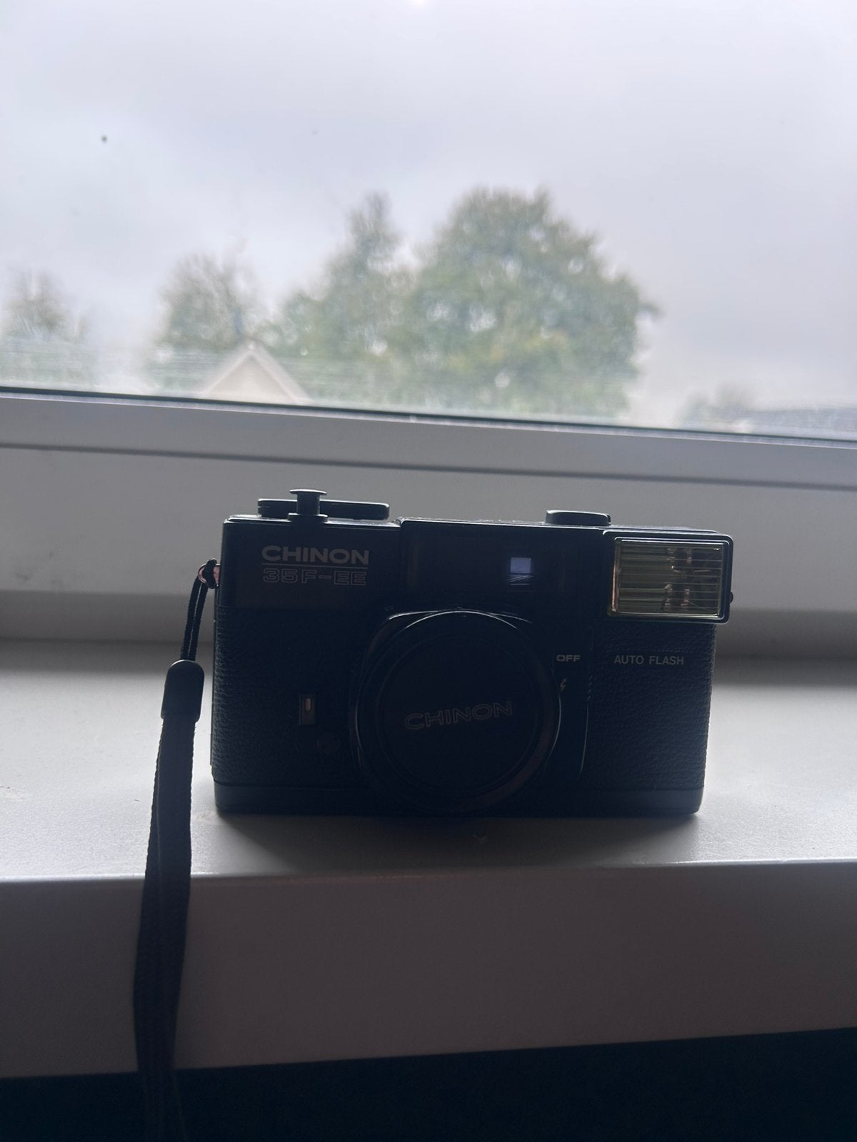 Vintage Chinon 35F-EE analoge 35mm compactcamera [getest, Audio, Tv en Foto, Ophalen of Verzenden, Zo goed als nieuw, Compact