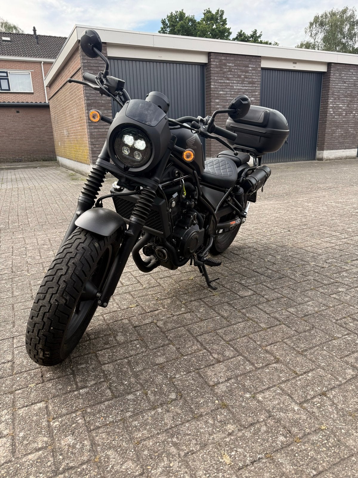 Honda Rebel CMX500, 2 cilinders, Chopper, Gebruikt, Particulier