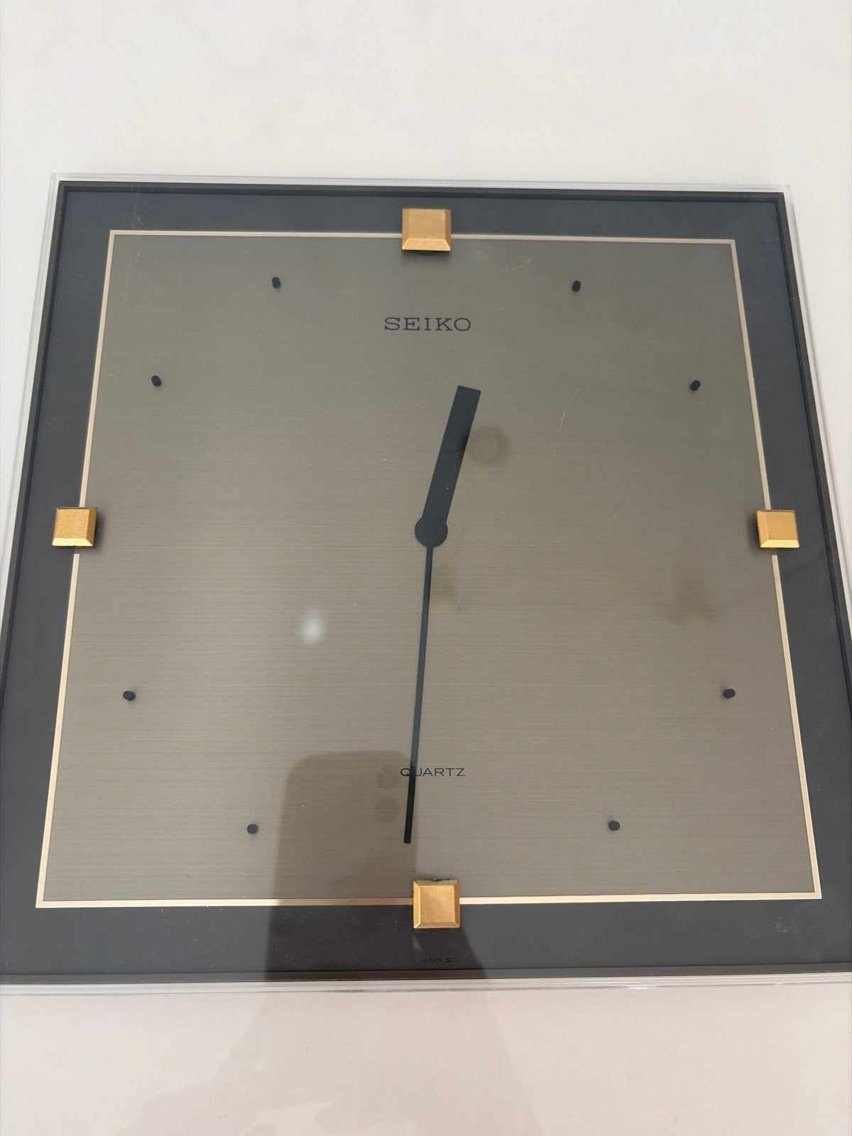 Antieke Seiko Quartz Wandklok - Vintage Design, Ophalen of Verzenden