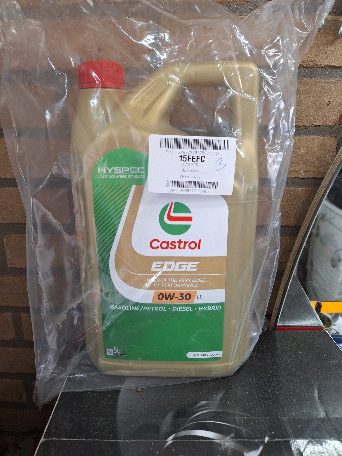 Castrol EDGE 0W-30 LL Motorolie - 5 Liter, Ophalen of Verzenden, Nieuw, BMW