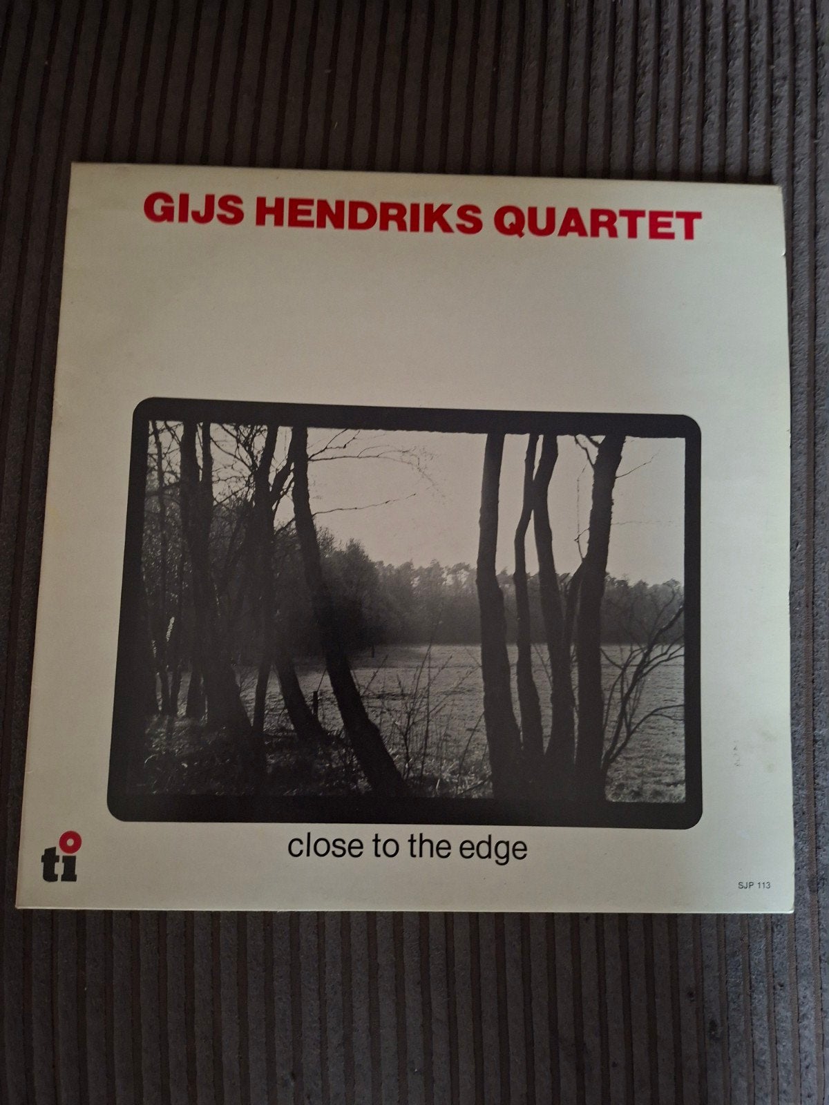 Gijs Hendriks Quartet - Close to the Edge (LP), Ophalen, Gebruikt, Originele persing, 12 inch