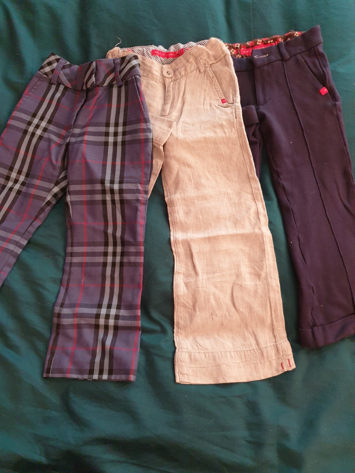 Bengh en Burberry broeken broekjes 104 116, Kinderen en Baby's, Kinderkleding | Maat 104, Ophalen, Meisje, Broek