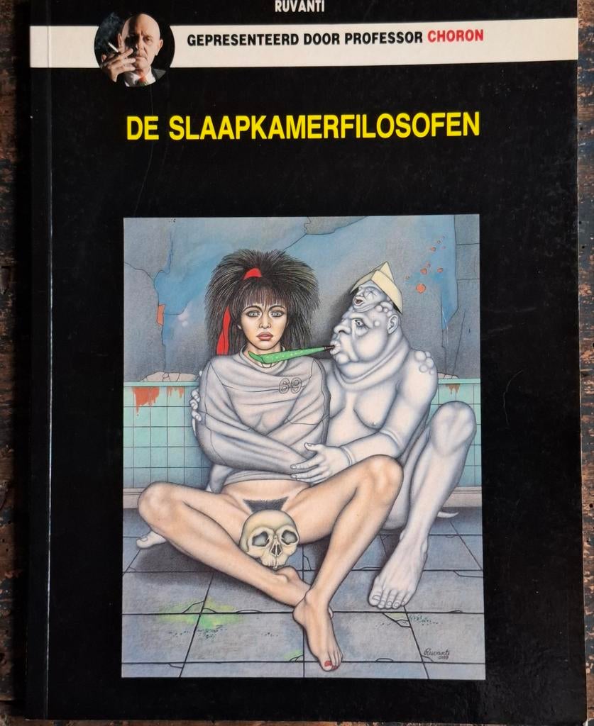 De Slaapkamerfilosofen. Professor Choron. 1990., Boeken, Europa, Zo goed als nieuw, Ophalen, Eén comic