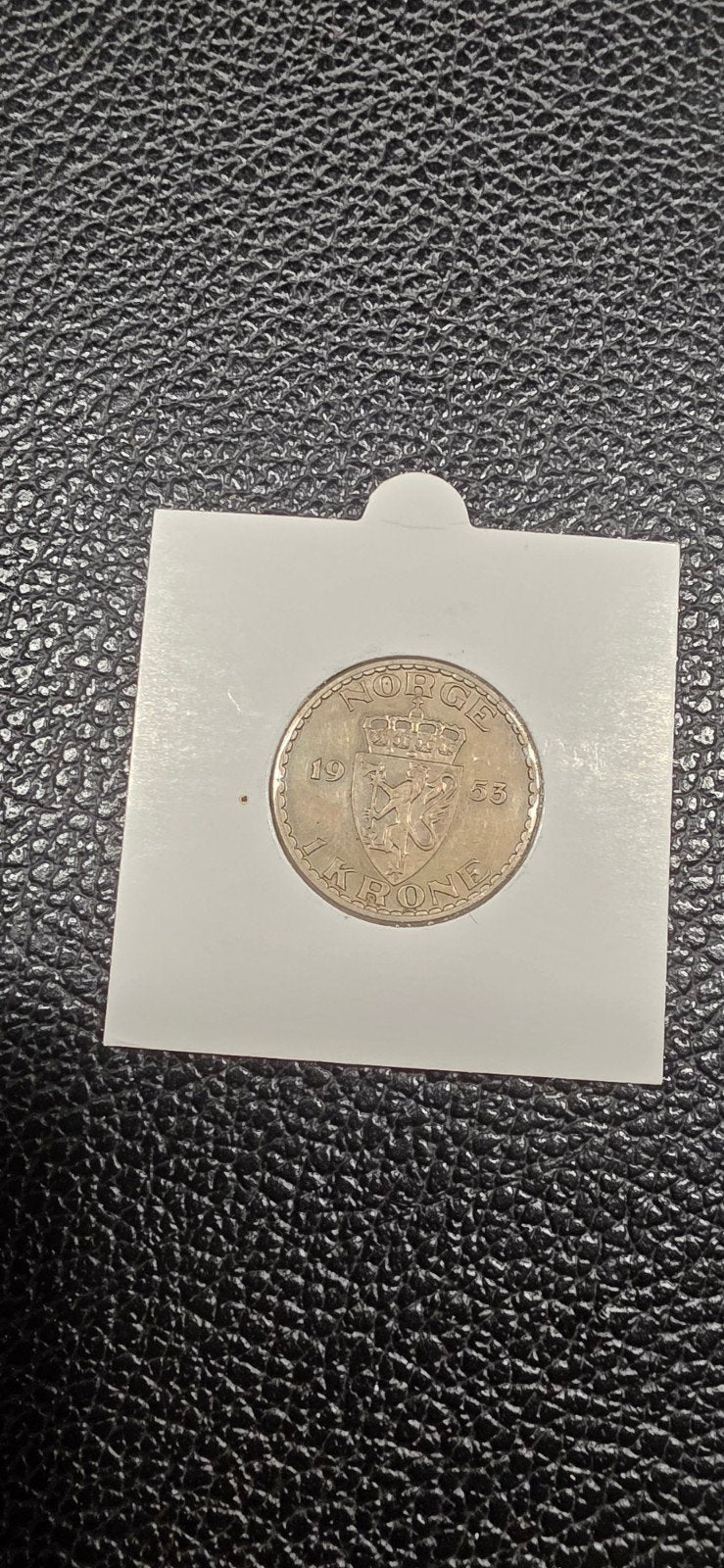 Noorwegen 1 kroon 1953, Ophalen of Verzenden, Overige landen