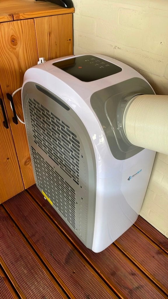 Mobiele Airco Eurom Cool perfect 180 12.000 btu, Witgoed en Apparatuur, Airco's, Ophalen, Koelen en Ontvochtigen, Timer, 3 snelheden of meer