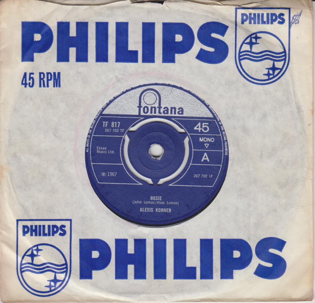 ALEXIS KORNER - Rosie, Originele persing, Ophalen of Verzenden, Gebruikt, Pop