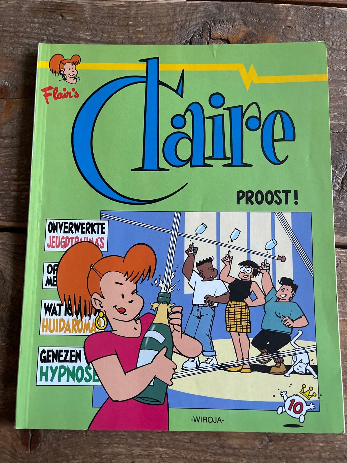 Flair's Claire: Proost! - Stripboek, Eén stripboek, Ophalen of Verzenden, Zo goed als nieuw