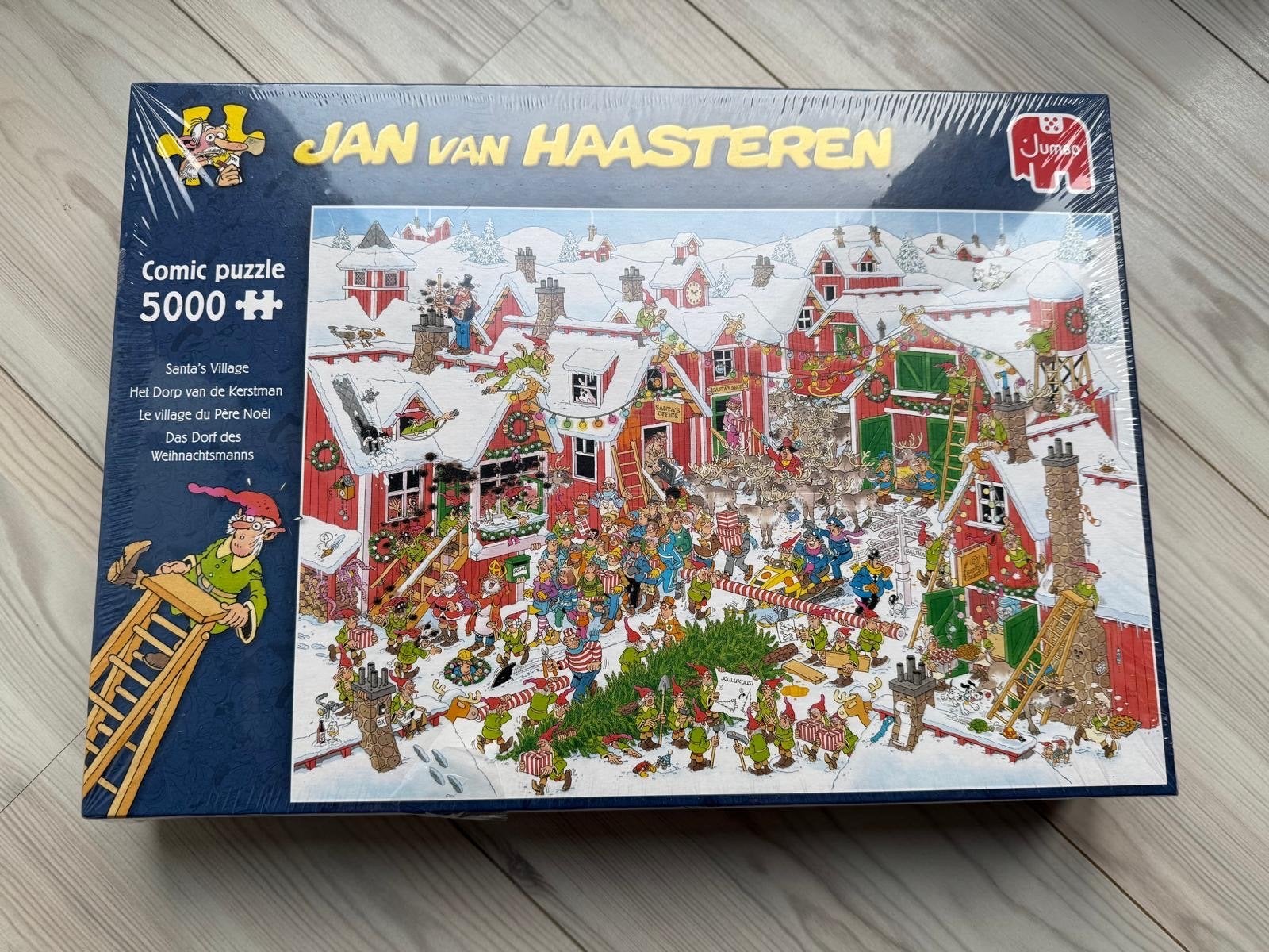 Jan van Haasteren - Santa's Village 5000 stukjes, Hobby en Vrije tijd, Denksport en Puzzels, Ophalen of Verzenden, Meer dan 1500 stukjes