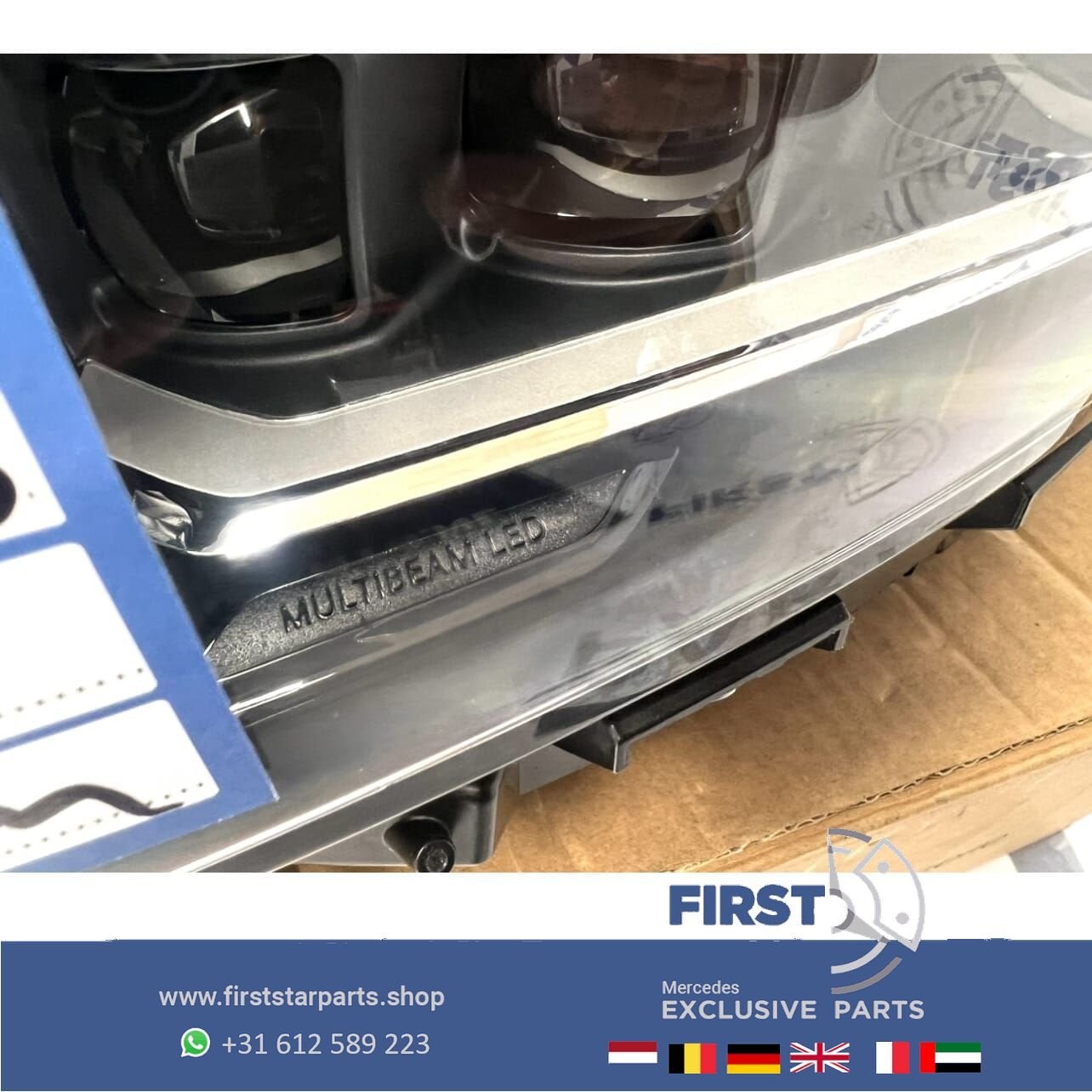 W177 LED MULTIBEAM KOPLAMP LINKS Mercedes A Klasse 2018-2023, Auto-onderdelen, Gebruikt, -, Ophalen of Verzenden, -
