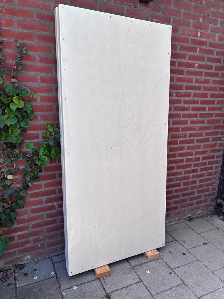 Deurplaat, poort., Ophalen, Nieuw, Hout, Overige typen