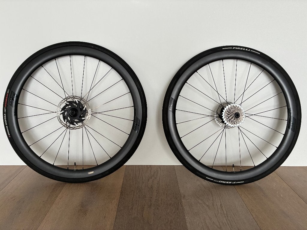 VISION SC 40 TLR CARBON DISC RACE WIELSET (SCHERPE PRIJS!), Wiel, Ophalen of Verzenden, Zo goed als nieuw, Vision