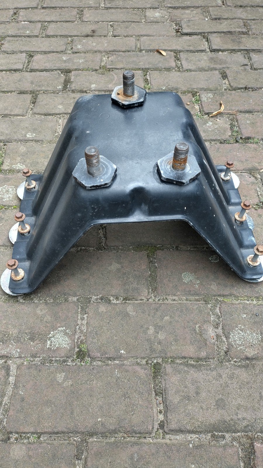 Reservewiel houder Defender L316, Ophalen, Gebruikt, Land Rover