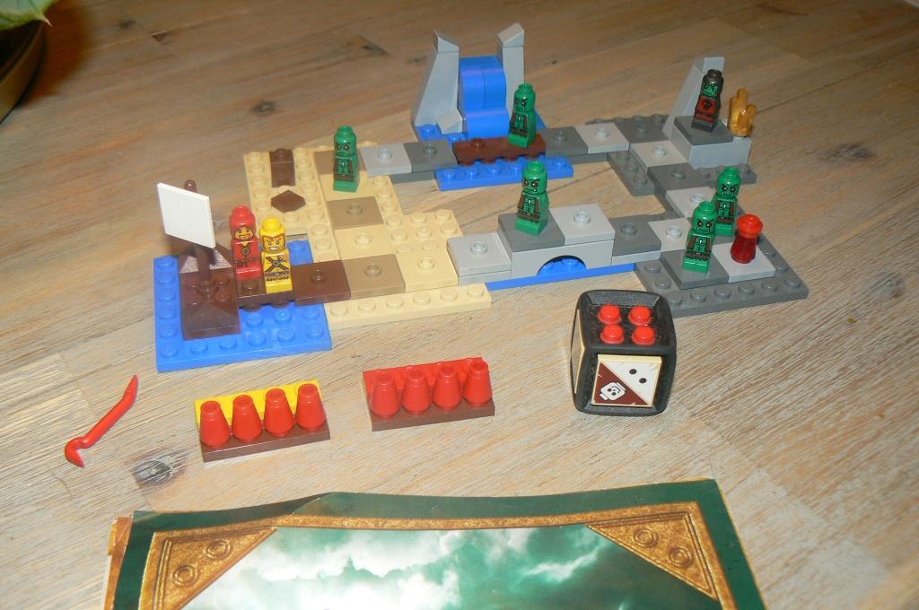 Te koop: Lego Heroica Draida Spel 3857 met boekje € 12,50, Gebruikt, Lego, Compleet, Ophalen of Verzenden