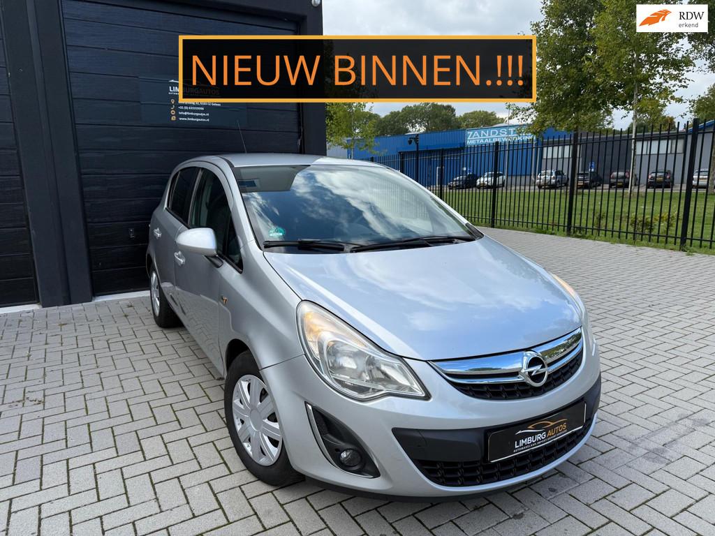 Opel Corsa 1.4-16V Airco Elek Ramen PDC Stoel/Stuur verwarmi, Voorwielaandrijving, Gebruikt, 4 cilinders, Origineel Nederlands