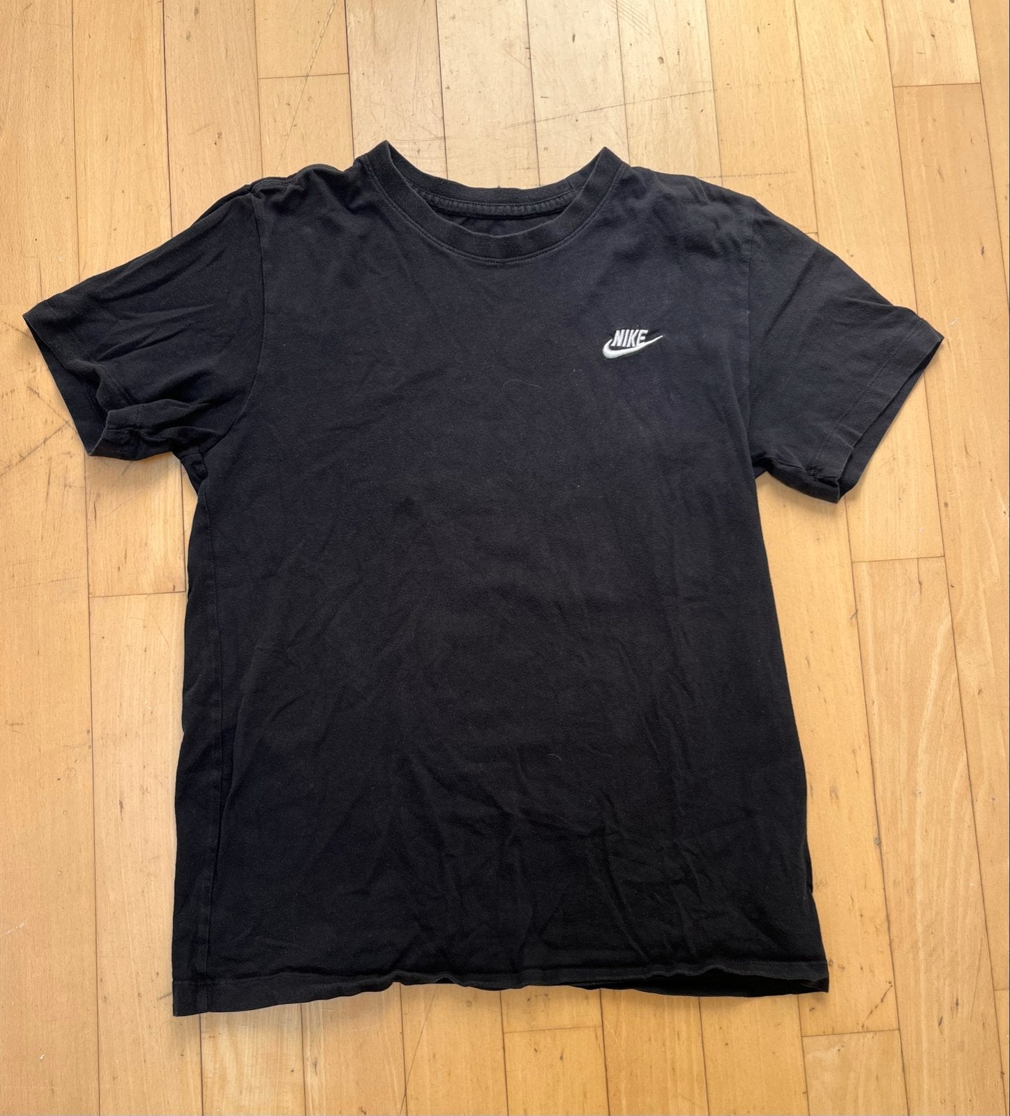 Nike T-shirt Zwart - Maat s, Verzenden, Gedragen, Maat 48/50 (M), Zwart