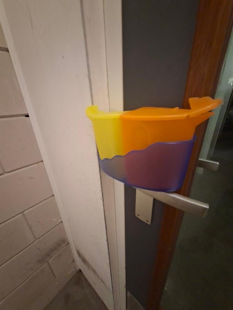 Tupperware strooidoosjes - set van 3, Huis en Inrichting, Keuken | Tupperware, Ophalen of Verzenden, Gebruikt, Geel, Overige typen