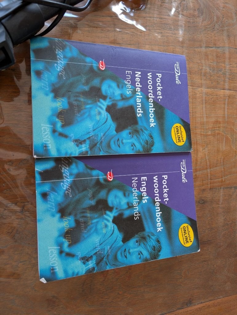 Woordenboeken, Ophalen, Zo goed als nieuw, Van Dale, Engels