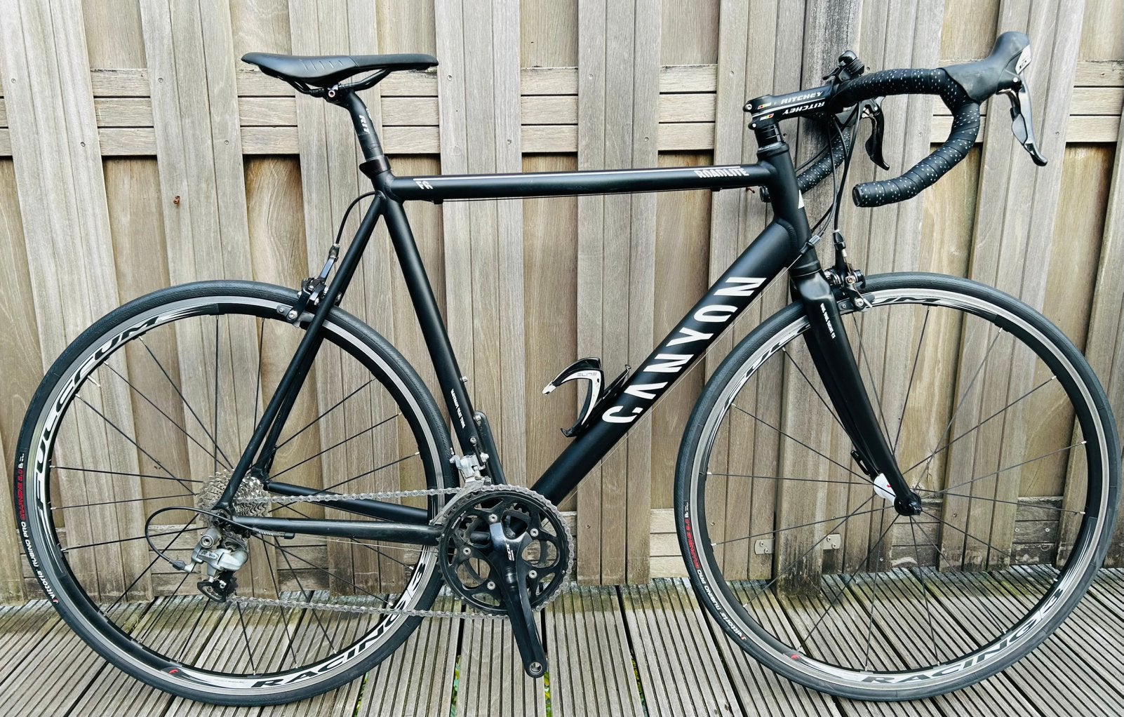 Canyon F6 Roadlite - Shimano Ultegra / 105, 28 inch, Gebruikt, Velgrem, Aluminium