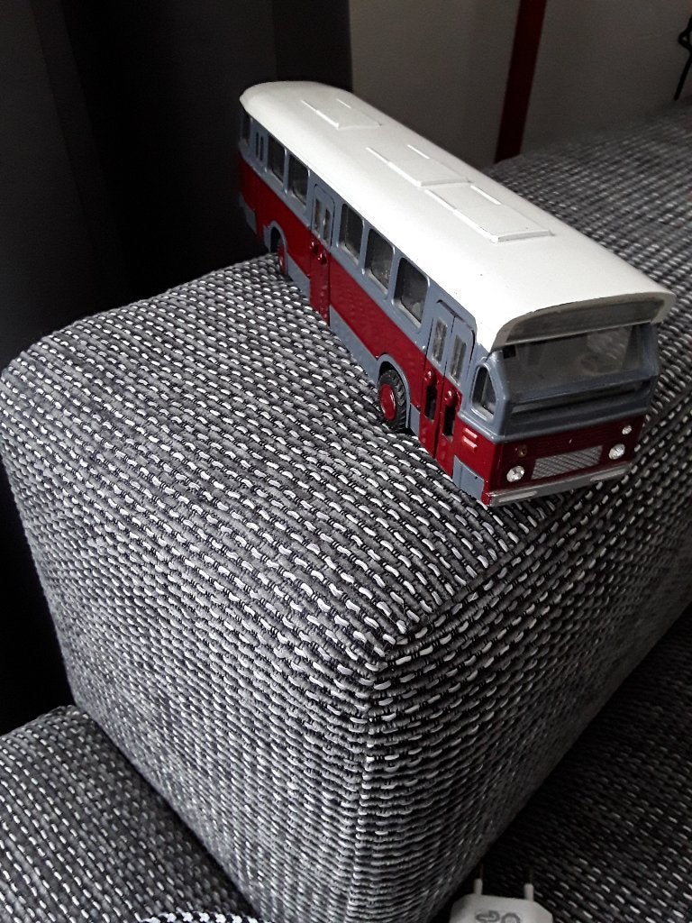 DAF Citybus Lion Toys, 1:32 tot 1:50, Zo goed als nieuw, Truck, Ophalen