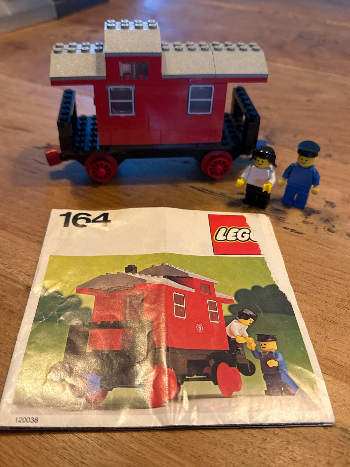 Vintage LEGO passagierstrein 164 uit 1978, Ophalen of Verzenden, Gebruikt, Overige merken