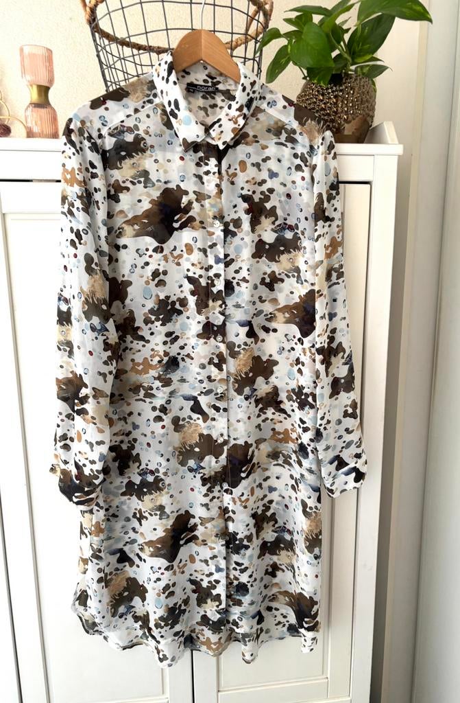 Norah tuniek jurk maat 46, Kleding | Dames, Jurken, Wit, Maat 46/48 (XL) of groter, Ophalen of Verzenden, Zo goed als nieuw