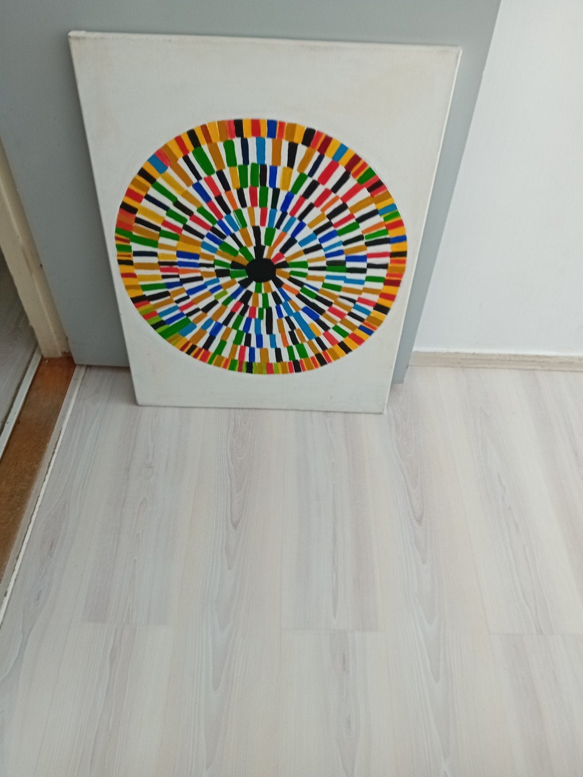 kunstzinnig schilderij, Ophalen