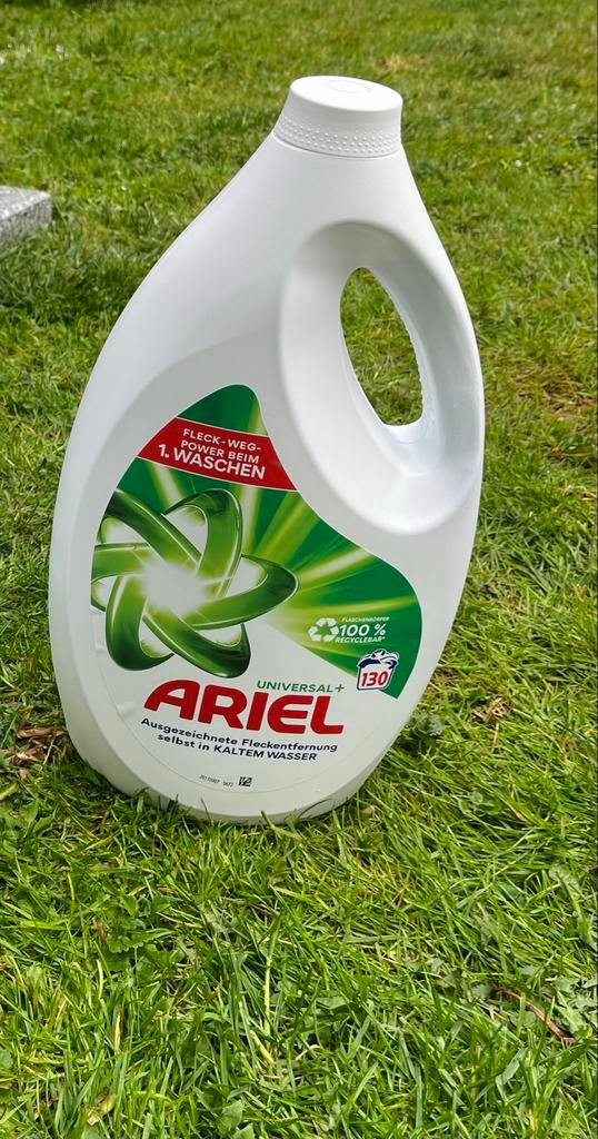 60x Ariel Universal Vloeibaar Wasmiddel 130 Wasbeurten 6L, Ophalen