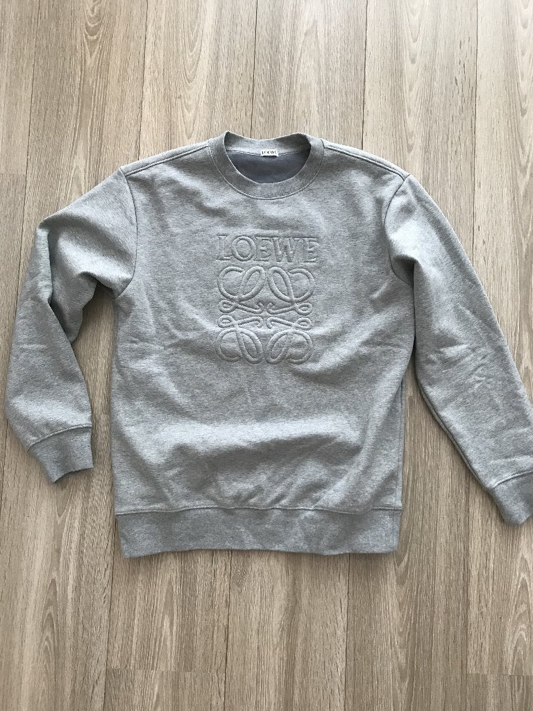 Loewe sweatshirt grey, Ophalen of Verzenden, Zo goed als nieuw, Maat 52/54 (L), Grijs
