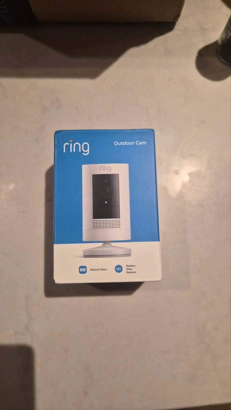 Ring buitencamera Stick up cam, Ophalen of Verzenden, Ingebouwde camera, Nieuw, Draadloos
