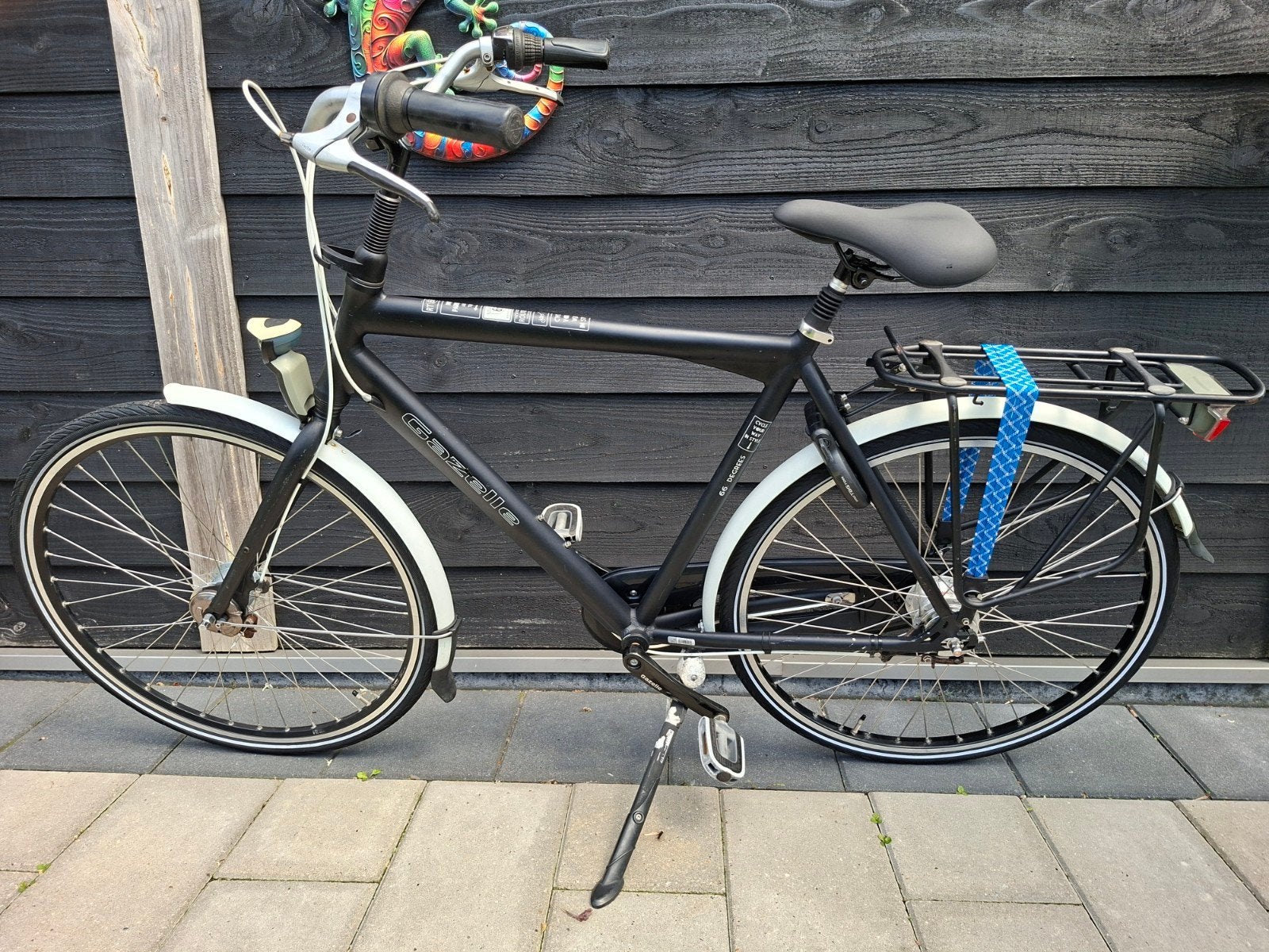 28 inch Gazelle 66 Degrees 7 ver framemaat 61cm, Fietsen en Brommers, Fietsen | Heren | Herenfietsen, Ophalen, Versnellingen, Zo goed als nieuw