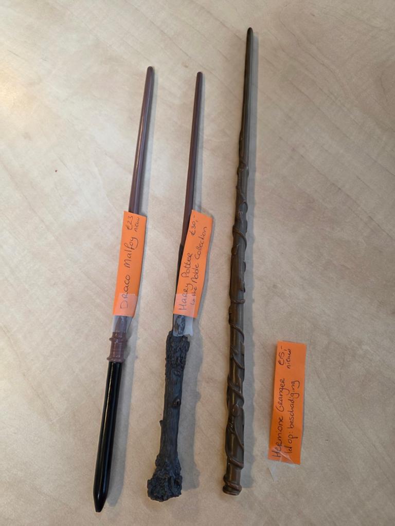 Toverstafjes Harry Potter, Ophalen