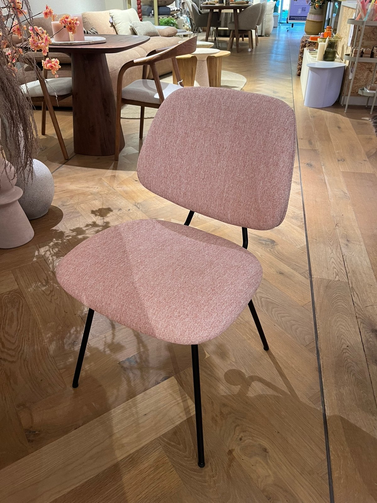 Eleonora eetkamerstoel Lynn, Roze, Huis en Inrichting, Stoelen, Ophalen, Eleonora, Overige kleuren, Nieuw