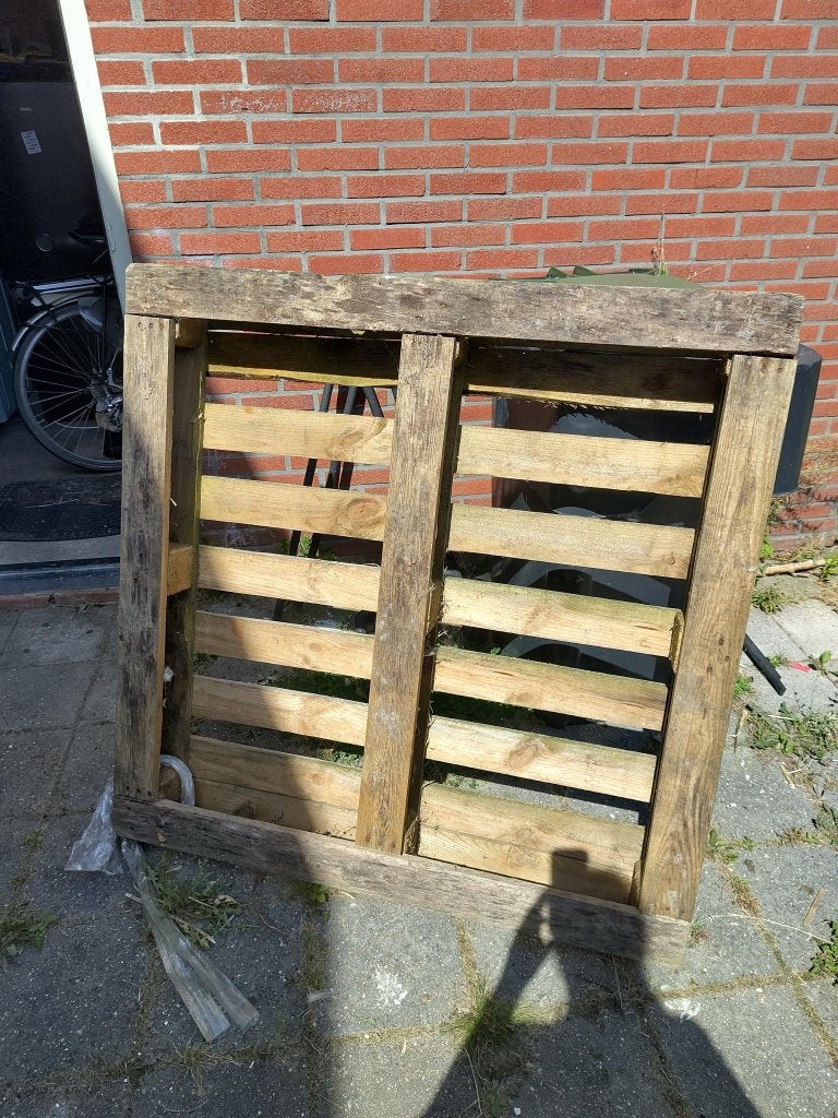 Pallet, Ophalen, Minder dan 25 mm, Zo goed als nieuw, Minder dan 200 cm