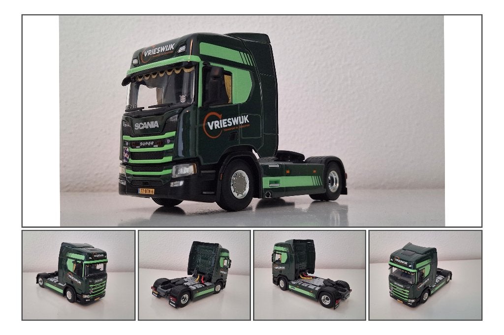 Scania NG R450 4x2 Vrieswijk WSi 1/50 Nieuwstaat, Ophalen of Verzenden, Nieuw, Bus of Vrachtwagen, Wsi