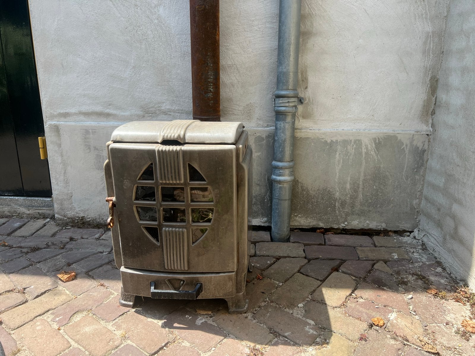 Vintage Kacheltje - met bio-ethanol brander- TEAB, Ophalen, Gebruikt, Vrijstaand, Overige soorten