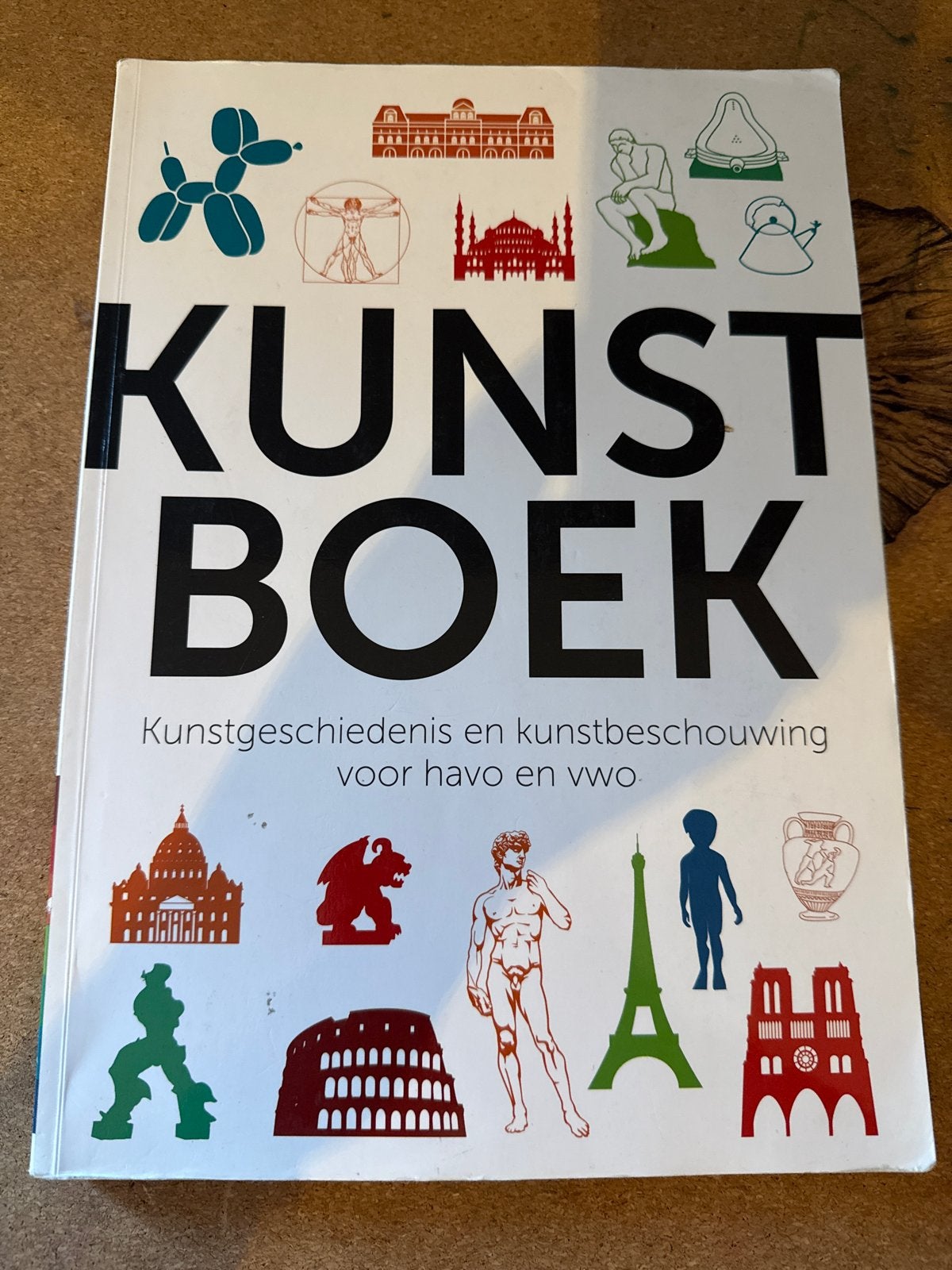 Kunstboek: Kunstgeschiedenis en kunstbeschouwing havo/vwo, Boeken, Ophalen, Zo goed als nieuw, Overige onderwerpen