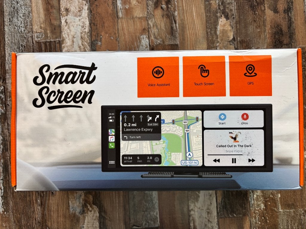 Apple Car play + Android Auto navigatie smartscreen (ZGAN), Auto diversen, Ophalen, Zo goed als nieuw