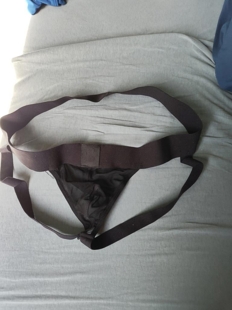 Doorzichtige heren jockstrap - Maat M, Ophalen of Verzenden, Zwart, Onbekend, Slip