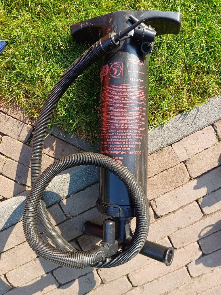 Grote Pomp voor luchtbed of boot, Ophalen, Gebruikt, Handmatig