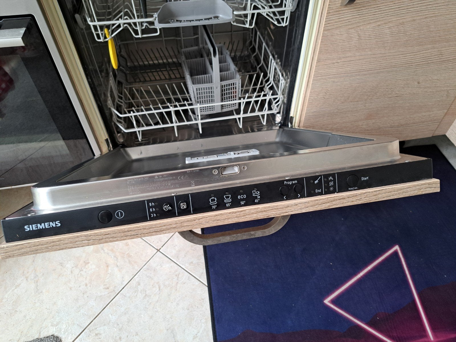 Siemens SN64E005EU Inbouw Vaatwasser A+, Gebruikt, 60 cm of meer, Ophalen of Verzenden, Inbouw