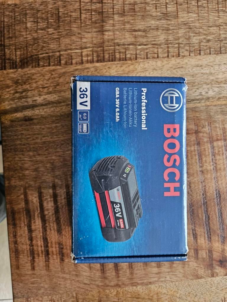 Bosch 36V 6.0Ah accu, Doe-het-zelf en Verbouw, Gereedschap | Boormachines, Ophalen, Nieuw, Boormachine