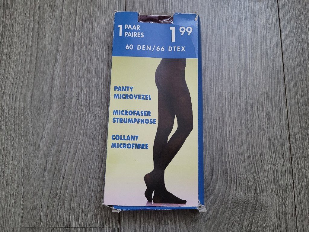 ZEEMAN 60 den panty blackberry wine maat S *nieuw* ~ MM0802, Maat 36/38 (S), Zeeman, Paars, Nieuw