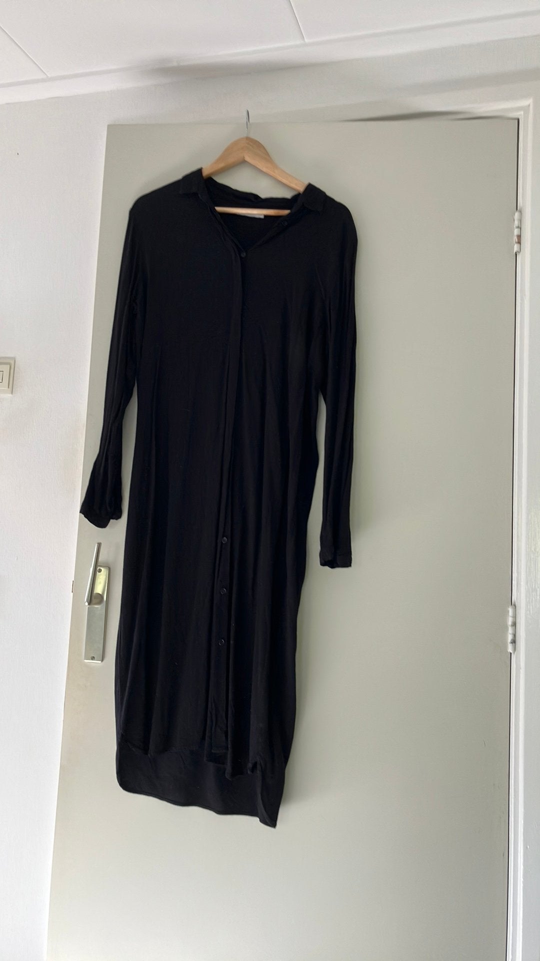 By bar blouse jurk zwart maat xl valt als m/l, Ophalen of Verzenden, Gedragen, Maat 38/40 (M), Zwart